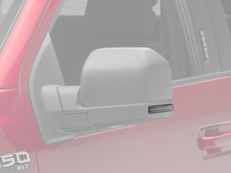 Ford F-150 Side Mirrors - Raxiom - Axial Series LED Mirror Mounted Turn Signals - Clear - `15-`20