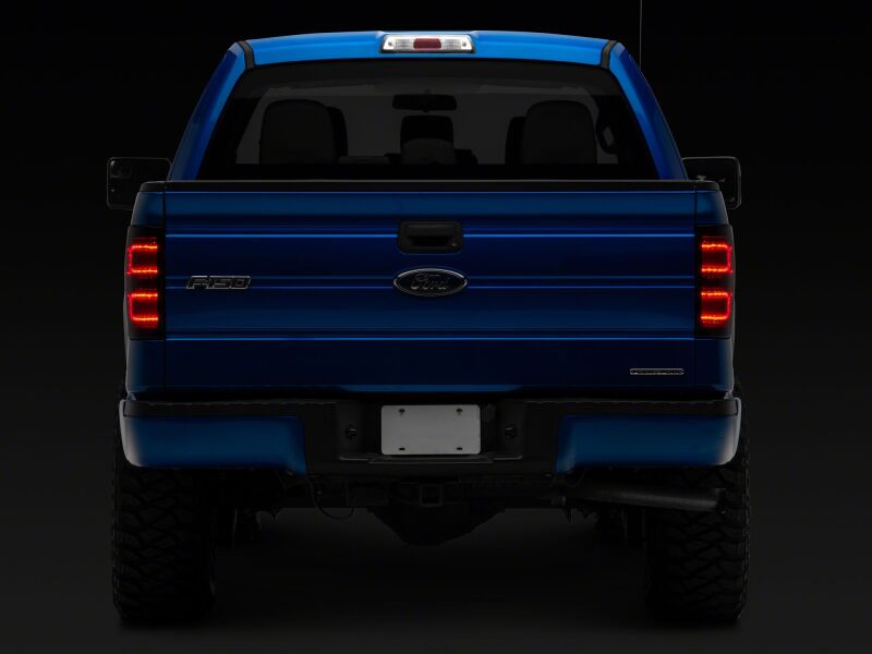 Ford F-150 LED Taillights - Raxiom - Axial Series - Black Housing- Smoked Lens - `09-`14