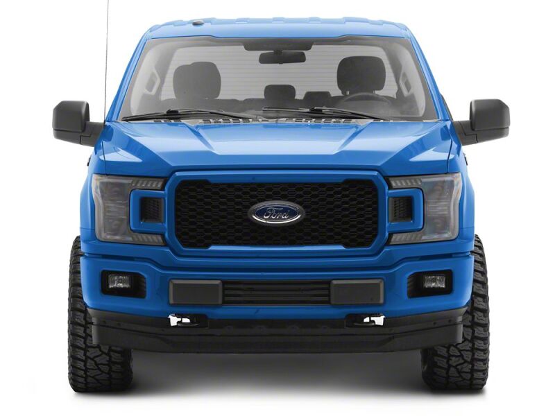 Ford F-150 LED Headlights - Raxiom - LED Halo Surround with Amber DRL - Black Housing - `18-`20