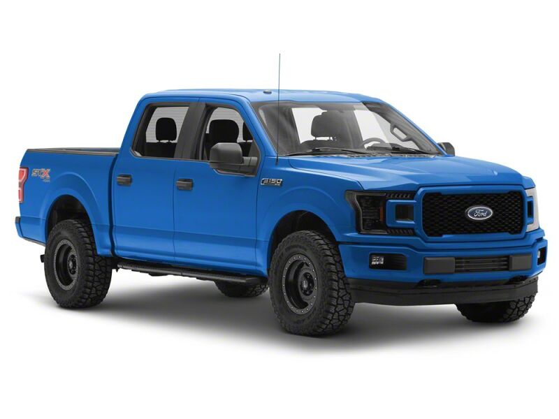 Ford F-150 LED Headlights - Raxiom - Halo Surround with White DRL - Black - `18-`20