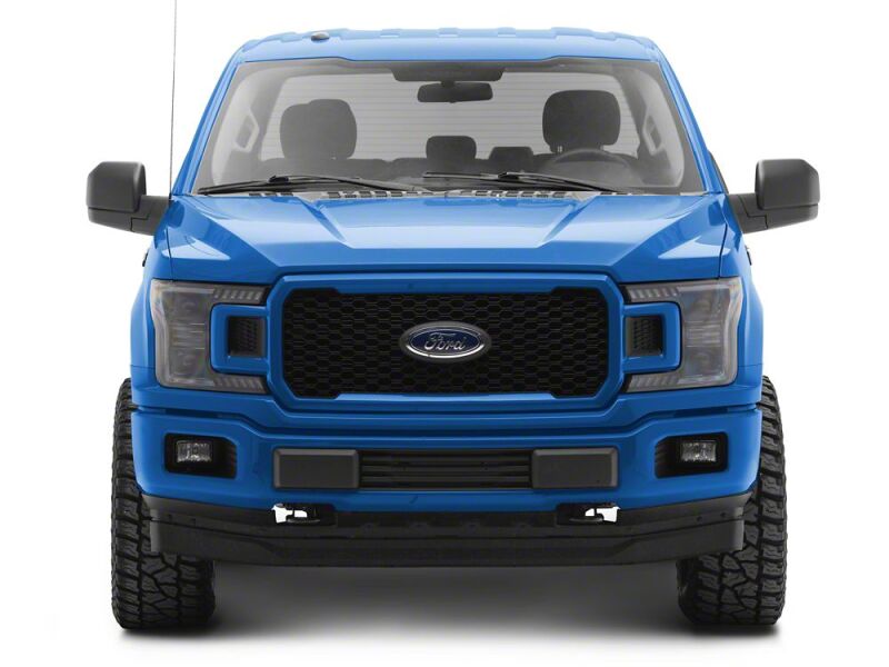 Ford F-150 LED Headlights - Raxiom - Halo Surround with White DRL - Black - `18-`20