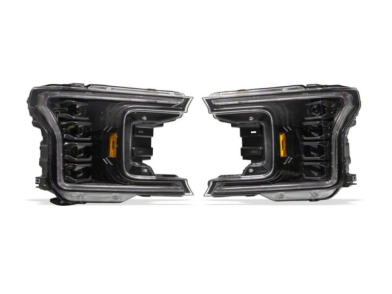 Ford F-150 LED Headlights - Raxiom - CXR Series V2 - Black - `18-`20