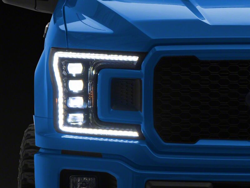 Ford F-150 LED Headlights - Raxiom - CXR Series V2 - Black - `18-`20