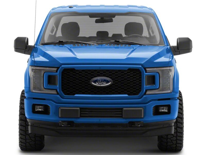 Ford F-150 LED Headlights - Raxiom - CXR Series with Amber DRL - Black - `18-`20