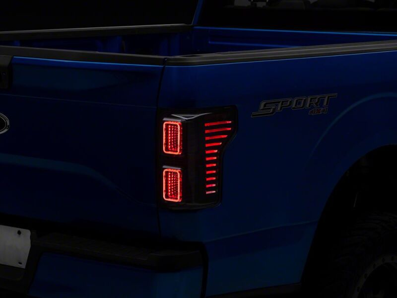 Ford F-150 LED Taillights - Raxiom - CXR Series - Smoked Lens - `15-`17