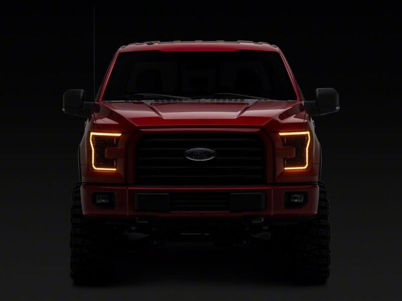 Ford F-150 LED Headlights - Raxiom - CXR Series - Black Housing - `15-`17
