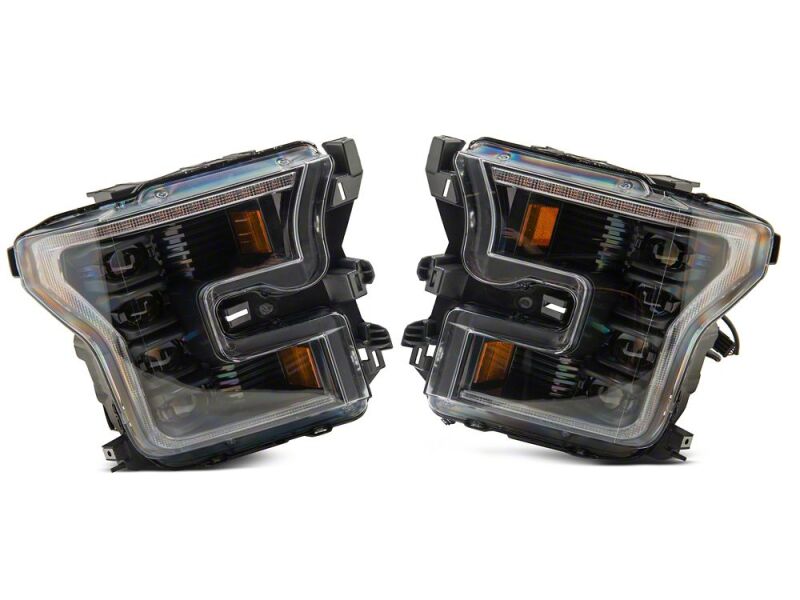 Ford F-150 LED Headlights - Raxiom - CXR Series - Black Housing - `15-`17