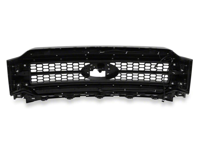 Ford F-150 Lighting Kit - Raxiom - CXR Series LED Upper Replacement Grille with White DRL - Black - `21-`23