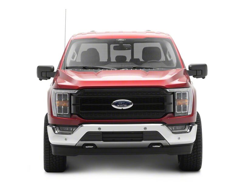 Ford F-150 Lighting Kit - Raxiom - CXR Series LED Upper Replacement Grille with White DRL - Black - `21-`23