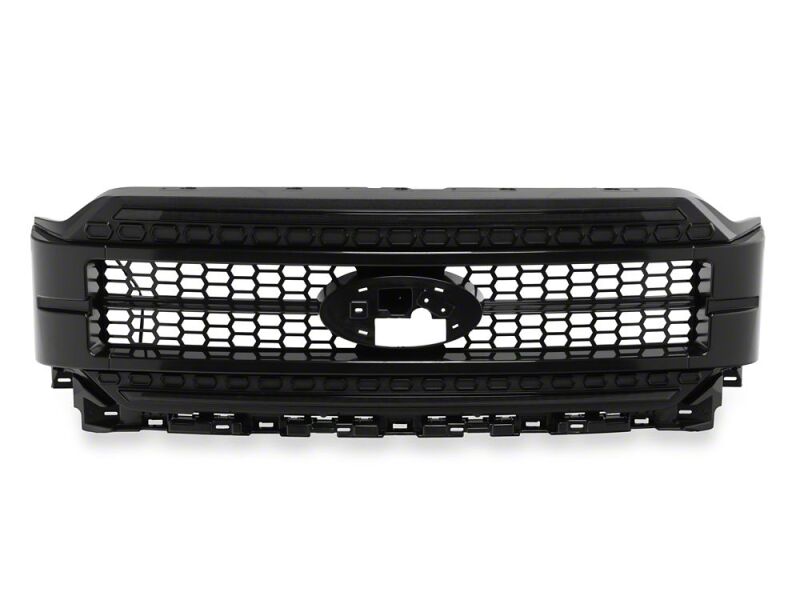 Ford F-150 Lighting Kit - Raxiom - CXR Series LED Upper Replacement Grille with White DRL - Black - `21-`23