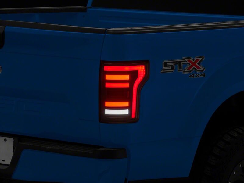 Ford F-150 LED Taillights - Raxiom - RBX - Smoked - `15-`20