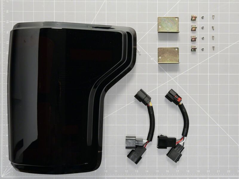 Ford F-150 LED Taillights - Raxiom - LDS Series - Black - `15-`20