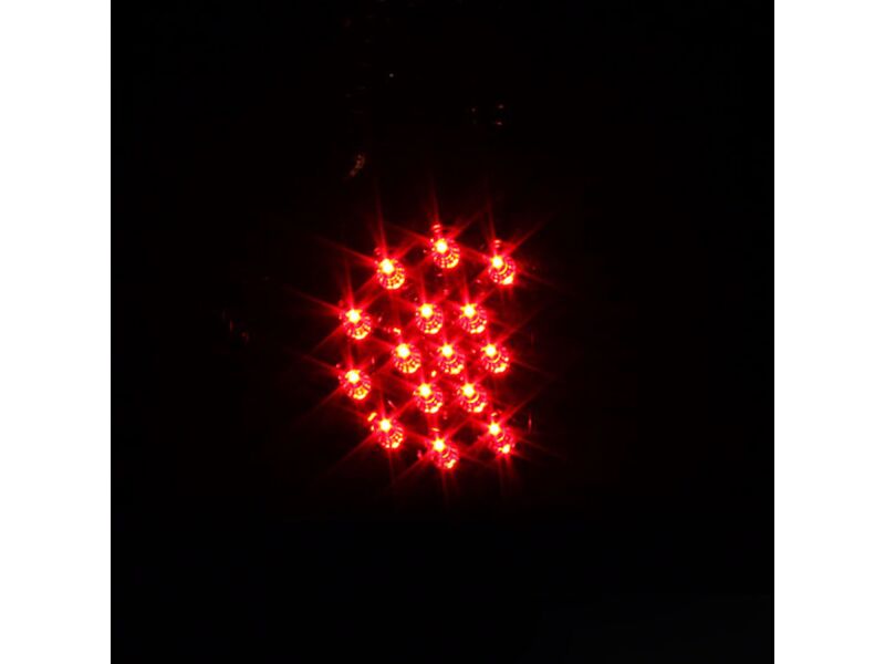 Toyota Tacoma LED Taillights - Raxiom - Black Housing- Red/Clear Lens - `05-`06