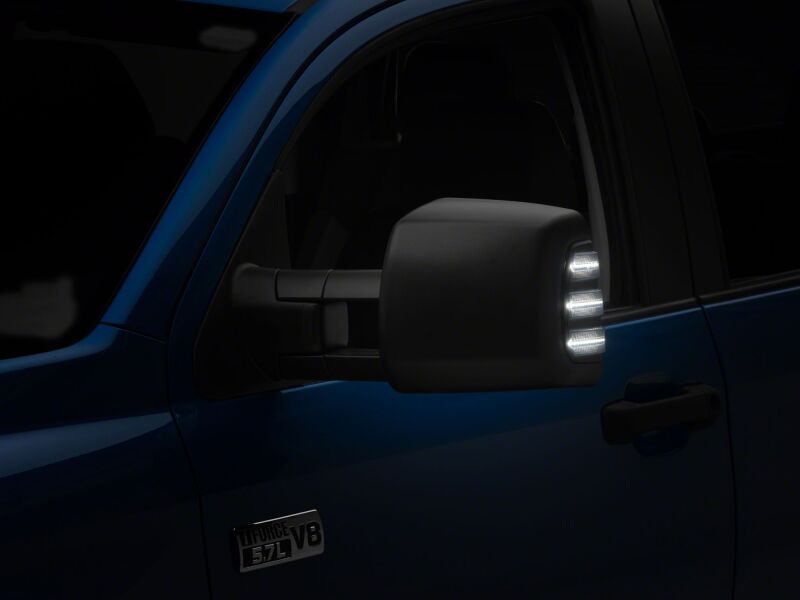 Toyota Tundra Side Mirror Lights - Raxiom - LED with DRL and Turn Signals - Smoked - `07-`21