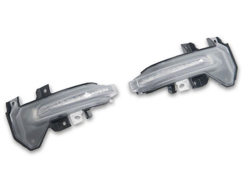 Toyota Tundra Side Mirrors - Raxiom - Sequential LED - Clear - `22-`26