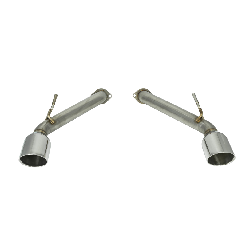 Infiniti Q60 Performance Exhaust - Rear - Remark - Axle Back w/Stainless Steel Double Wall Tip - `17-`27