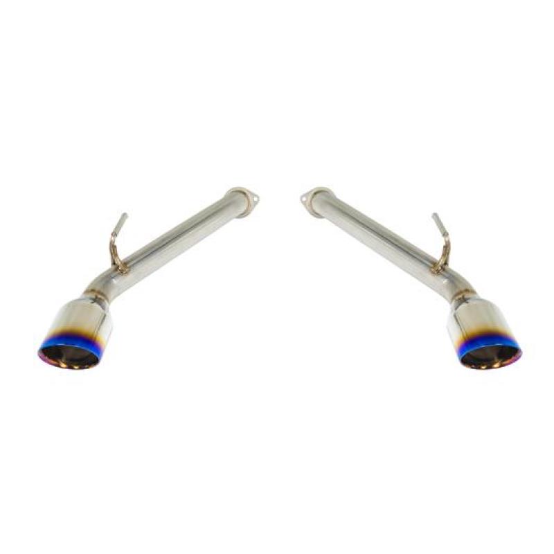 Infiniti Q60 Performance Exhaust - Remark - Axle Back with Double Wall Tip - Burnt Stainless - `17-`27
