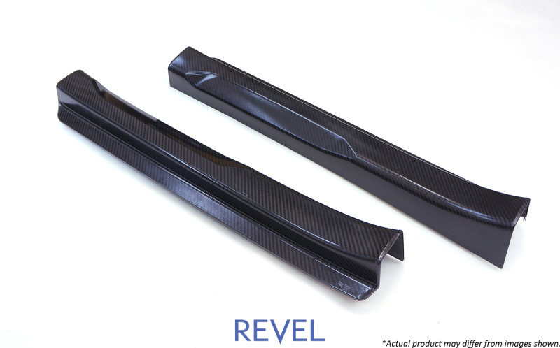 Mazda MX-5 Door Sill Covers - Left & Right - Revel - GT Dry Carbon - Dry Carbon - `16-`18 Mazda MX-5 Door Sill Covers - Left & Right - Revel - GT Dry Carbon - Dry Carbon - `16-`18