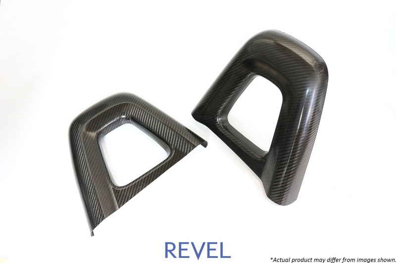 Mazda MX-5 Dry Carbon Headrest Covers - Left & Right - Revel - GT Dry Carbon - `16-`18 Mazda MX-5 Dry Carbon Headrest Covers - Left & Right - Revel - GT Dry Carbon - `16-`18