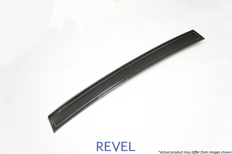 Subaru WRX STI Rear Bumper Applique - Revel - GT Dry Carbon - Carbon - `15-`18 Subaru WRX STI Rear Bumper Applique - Revel - GT Dry Carbon - Carbon - `15-`18