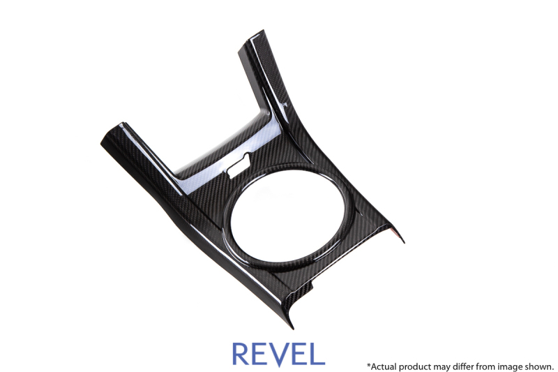 Subaru WRX STI Shifter Panel Cover - Revel - GT Dry Carbon - `15-`18 Subaru WRX STI Shifter Panel Cover - Revel - GT Dry Carbon - `15-`18