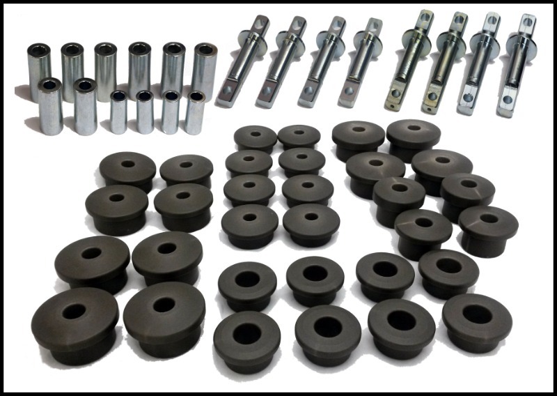 Chevrolet Corvette Z06 Bushing Kit - Front + Rear - Ridetech - Delrin - `05-`13