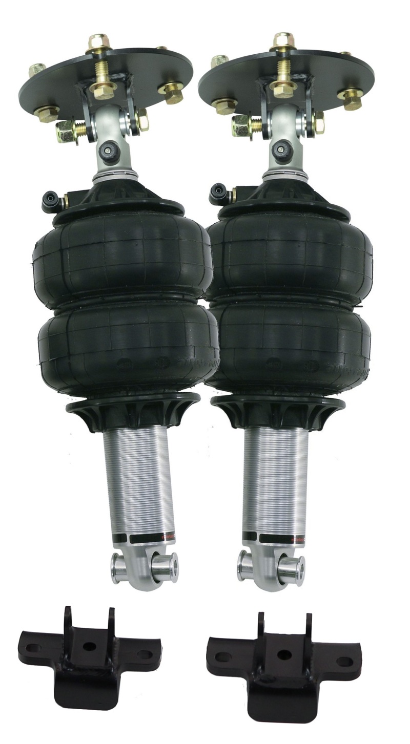 GMC Sierra 1500 Air Suspension Kit - Front - Ridetech - Rebound Adjustable HQ Shockwaves - `07-`18