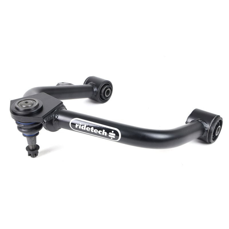 GMC Sierra 1500 Control Arms - Front Upper - Ridetech - StrongArms - Satin Black - `19-`26