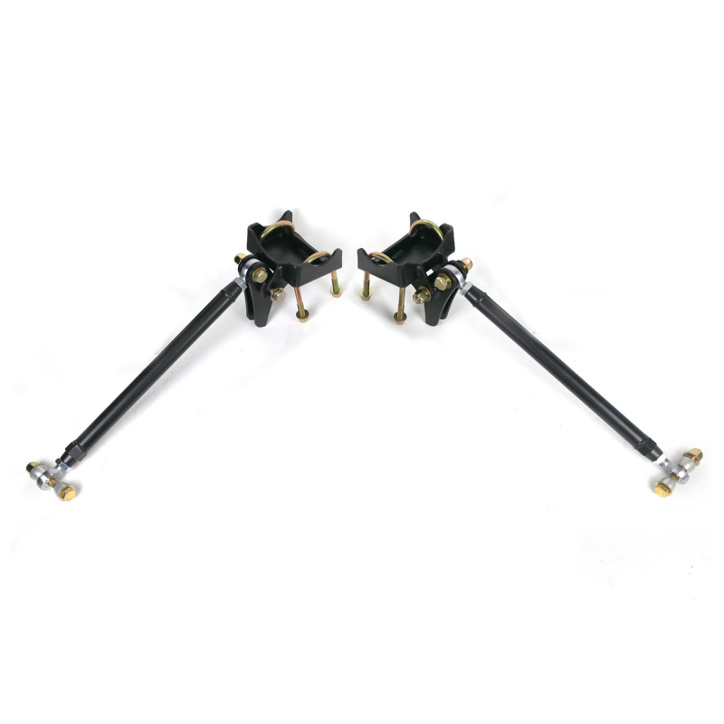 Ford F-150 Traction Bar Kit - Ridetech - Double Adjustable - Satin Black - `15-`25