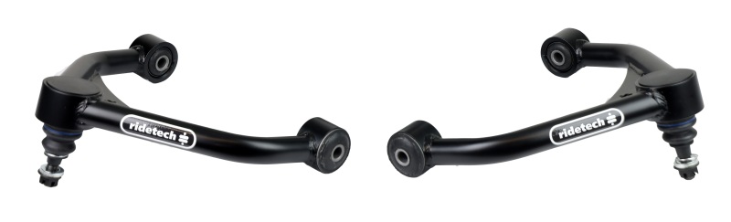 Ram 1500 Control Arms - Front Upper - Ridetech - StrongArms - Satin Black - `19-`26