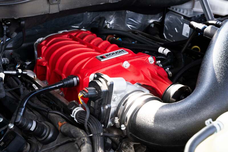 Ford F-150 Supercharger Kit - Roush - 705HP Red Edition - Red - `21-`26