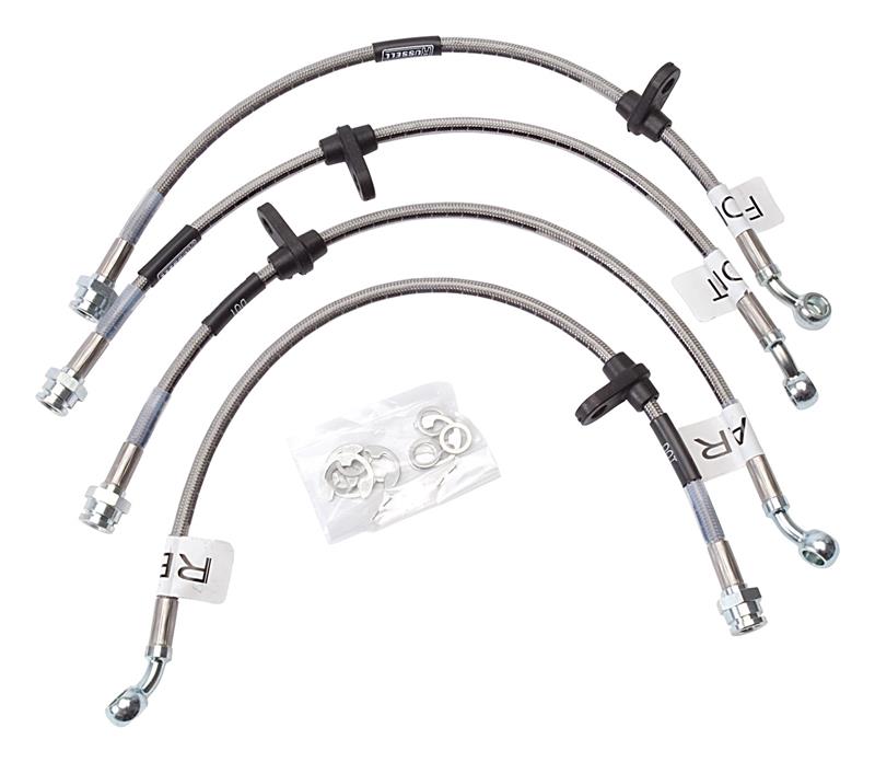 Honda Civic Coupe Si Brake Line Kit - Russell - `99-`02