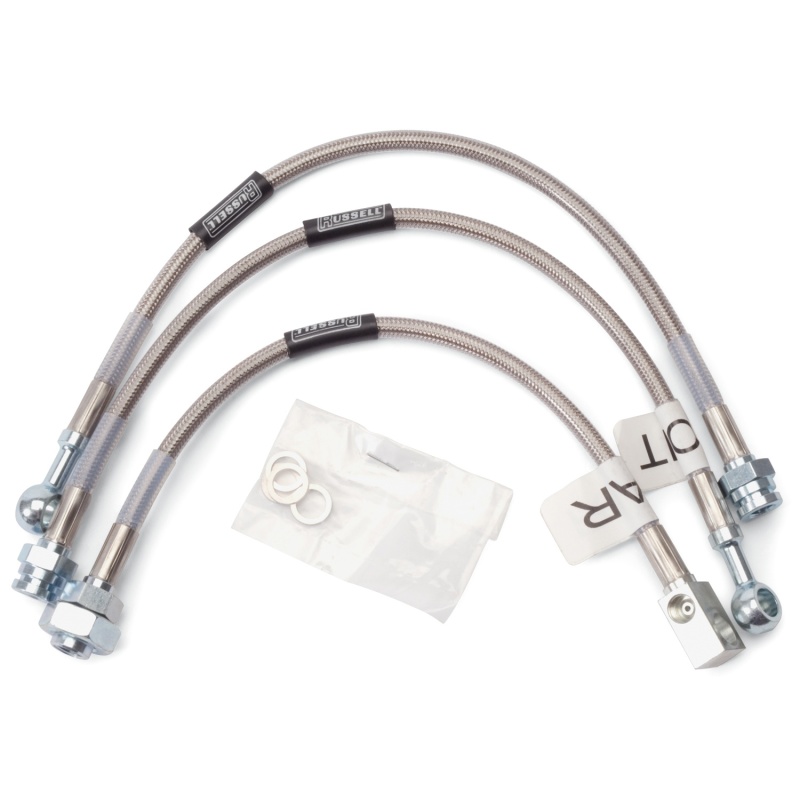 Chevrolet Camaro Brake Line Kit - Russell - Stainless Steel Braided - `98-`02