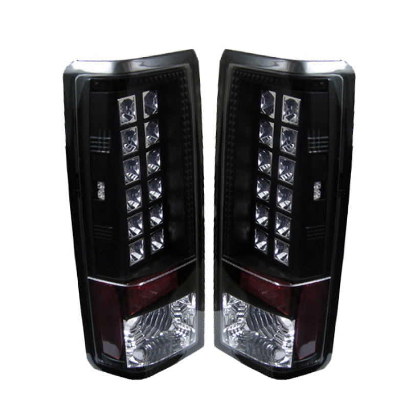 Chevrolet Safari LED Tail Lights - SPYDER - ALT-YD-CAS85-LED-BK - Black - `85-`05 Chevrolet Safari LED Tail Lights - SPYDER - ALT-YD-CAS85-LED-BK - Black - `85-`05