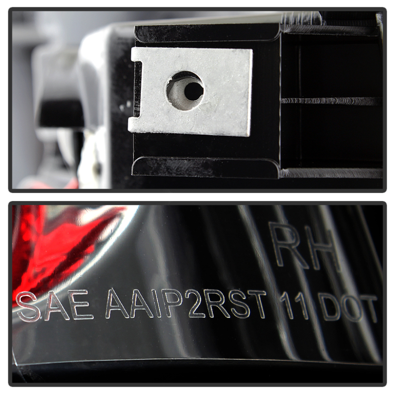 Chevrolet Silverado 2500 LED Tail Lights - Rear - SPYDER - Chrome - `03-`06