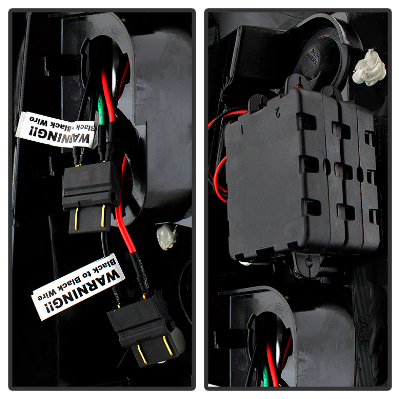 Chevrolet Silverado 2500 LED Tail Lights - Rear - SPYDER - Chrome - `03-`06