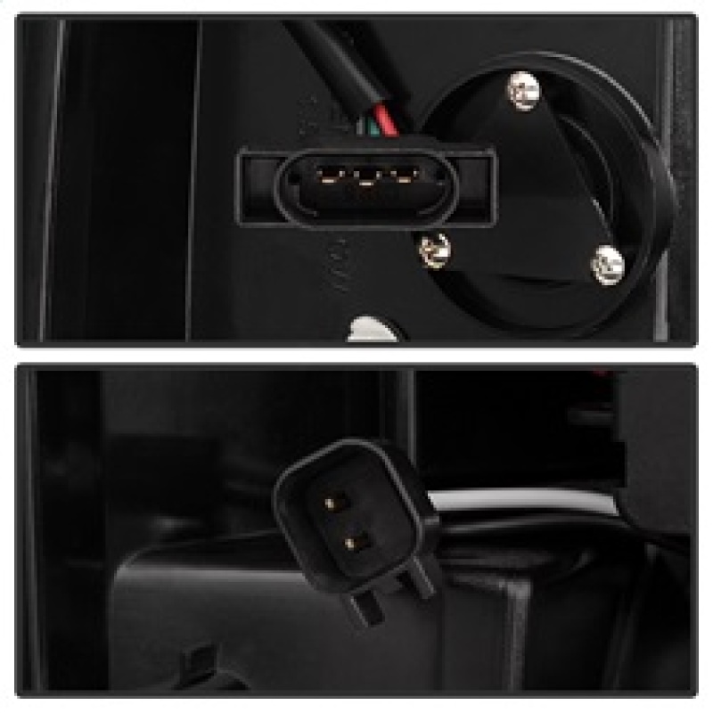 Ram 3500 Tail Lights - Rear - SPYDER - LED - Smoke - `07-`09