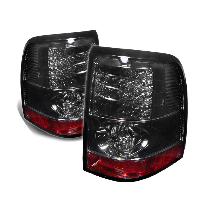 Ford Explorer LED Tail Lights - SPYDER - Smoke - `02-`05 Ford Explorer LED Tail Lights - SPYDER - Smoke - `02-`05