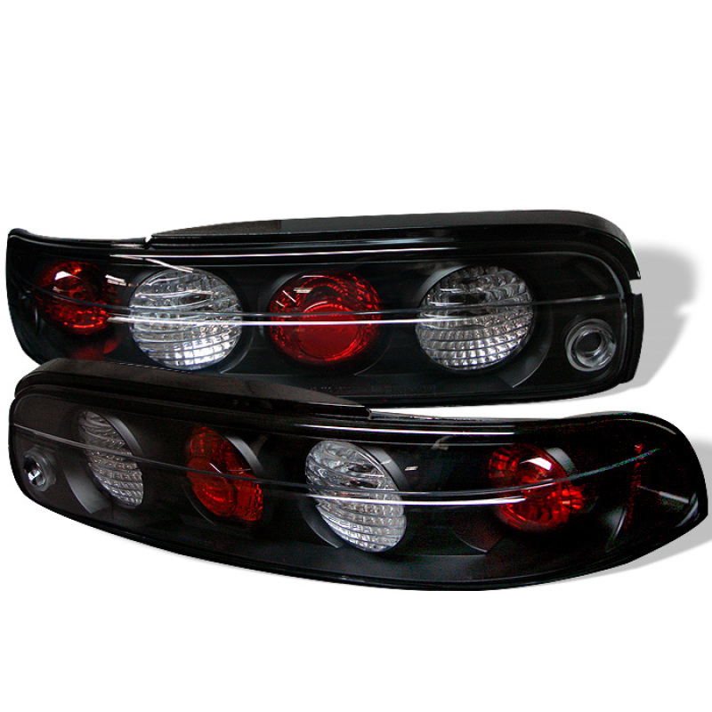 Lexus SC 300 Euro Tail Lights - SPYDER - Euro Style - Black - `95-`00 Lexus SC 300 Euro Tail Lights - SPYDER - Euro Style - Black - `95-`00