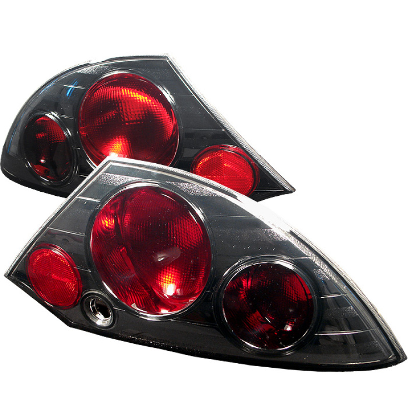 Mitsubishi Eclipse Tail Lights - Rear - SPYDER - Euro Style - Smoke - `00-`02 Mitsubishi Eclipse Tail Lights - Rear - SPYDER - Euro Style - Smoke - `00-`02