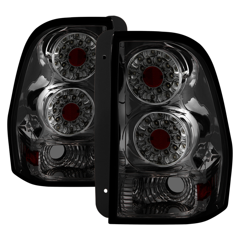 Chevrolet TrailBlazer Tail Lights - Rear - SPYDER - xTune LED - Smoke - `02-`09