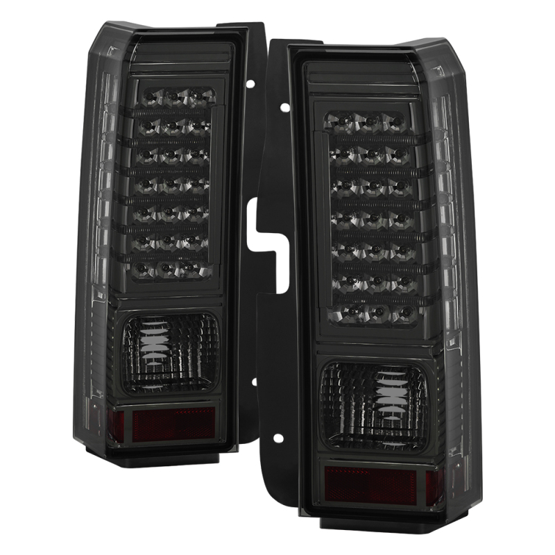 Hummer H3 Tail Lights - Rear - SPYDER - xTune LED - Smoke - `06-`09 Hummer H3 Tail Lights - Rear - SPYDER - xTune LED - Smoke - `06-`09
