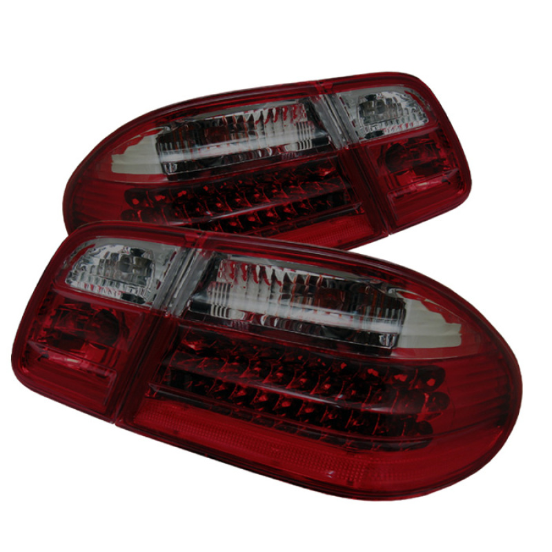 Mercedes-Benz E-Class Tail Lights - Rear - SPYDER - xTune LED - Red Smoke - `96-`02 Mercedes-Benz E-Class Tail Lights - Rear - SPYDER - xTune LED - Red Smoke - `96-`02