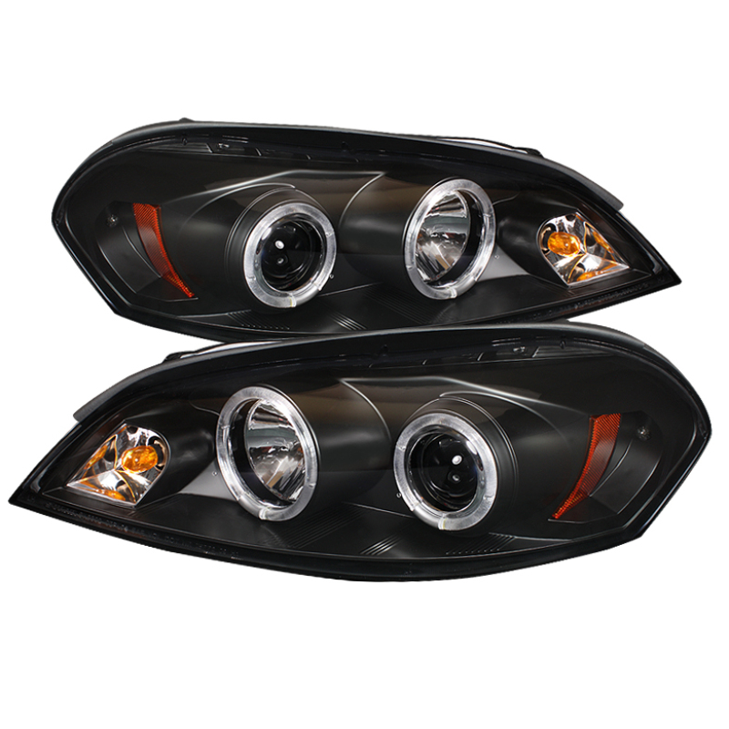 Chevrolet Impala Headlights - SPYDER - Projector LED Halo - Black - `06-`13 Chevrolet Impala Headlights - SPYDER - Projector LED Halo - Black - `06-`13