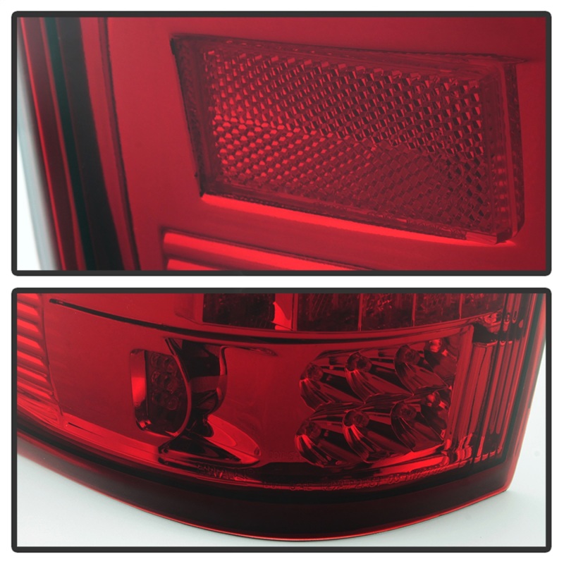 Ford F-150 Tail Lights - Rear - SPYDER - xTune LED - Red/Clear - `04-`08