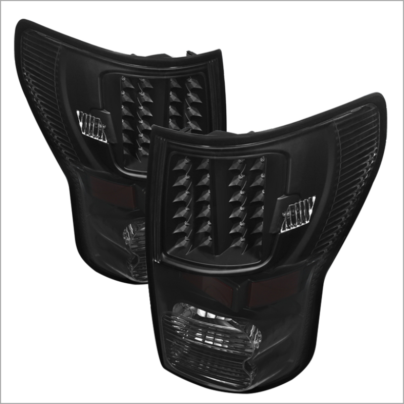 Toyota Tundra Tail Lights - Rear - SPYDER - xTune LED - Black - `07-`13