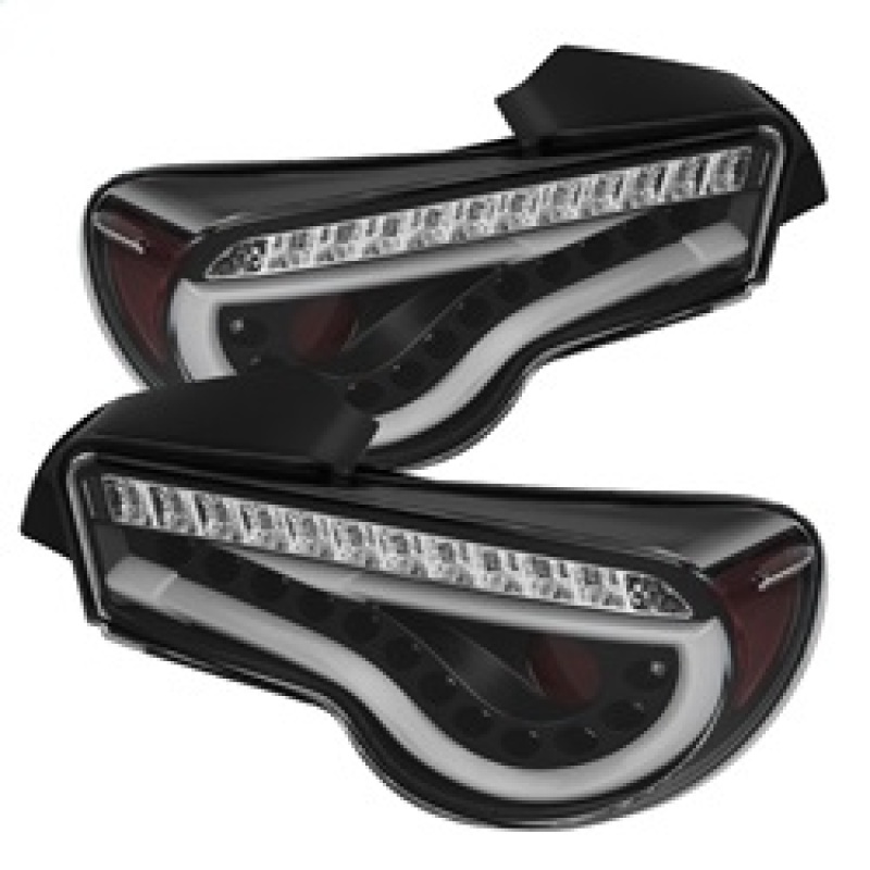 Scion FRS Tail Lights - Rear - SPYDER - LED, Light Bar - Black - `12-`14 Scion FRS Tail Lights - Rear - SPYDER - LED, Light Bar - Black - `12-`14