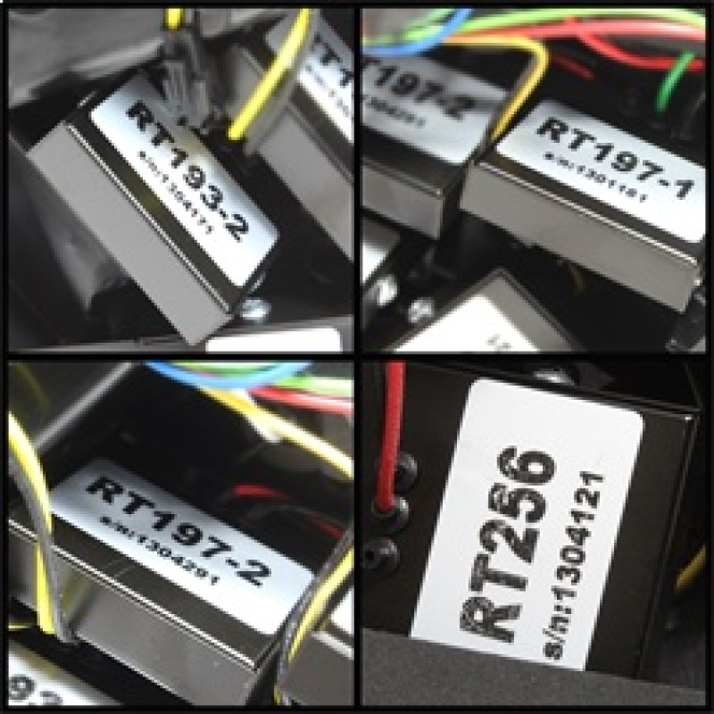 Mercedes-Benz C-Class LED Tail Lights - SPYDER - Incandescent Model Only - Black - `08-`11