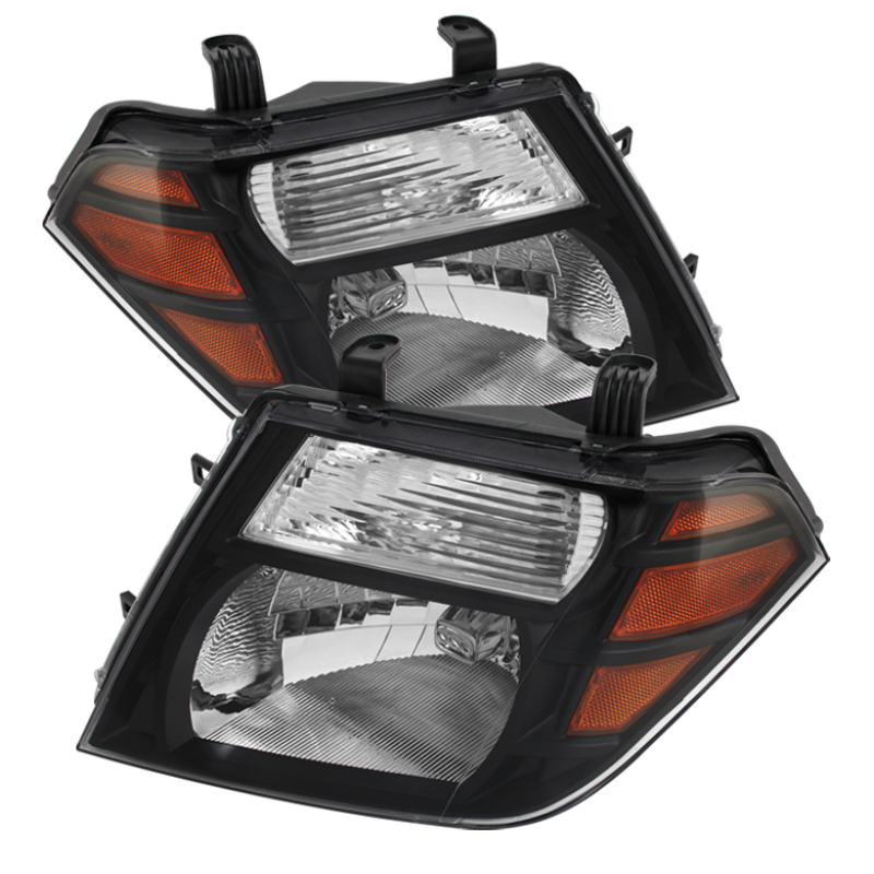 Nissan Pathfinder Headlights - SPYDER - xTune Amber Crystal - Black - `08-`11 Nissan Pathfinder Headlights - SPYDER - xTune Amber Crystal - Black - `08-`11