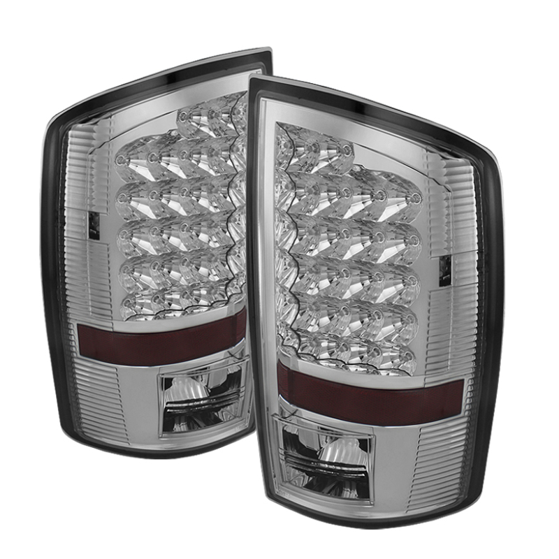 Dodge Ram 2500 Tail Lights - Rear - SPYDER - xTune LED - Chrome - `07-`09 Dodge Ram 2500 Tail Lights - Rear - SPYDER - xTune LED - Chrome - `07-`09